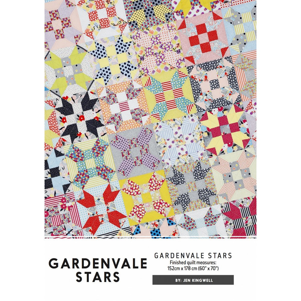 Jen Kingwell Quilt Pattern: Gardenvale