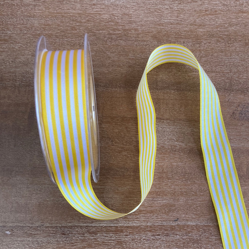 Striped Paper Ribbon Striped Ribbon 25mm wide