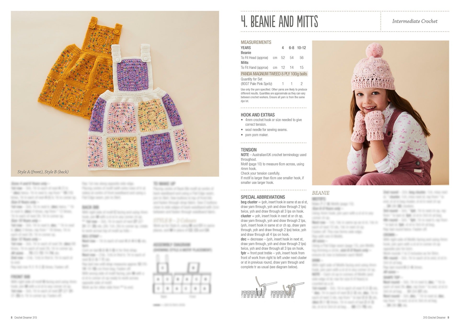 Panda: Crochet Dreamer Pattern Booklet 315