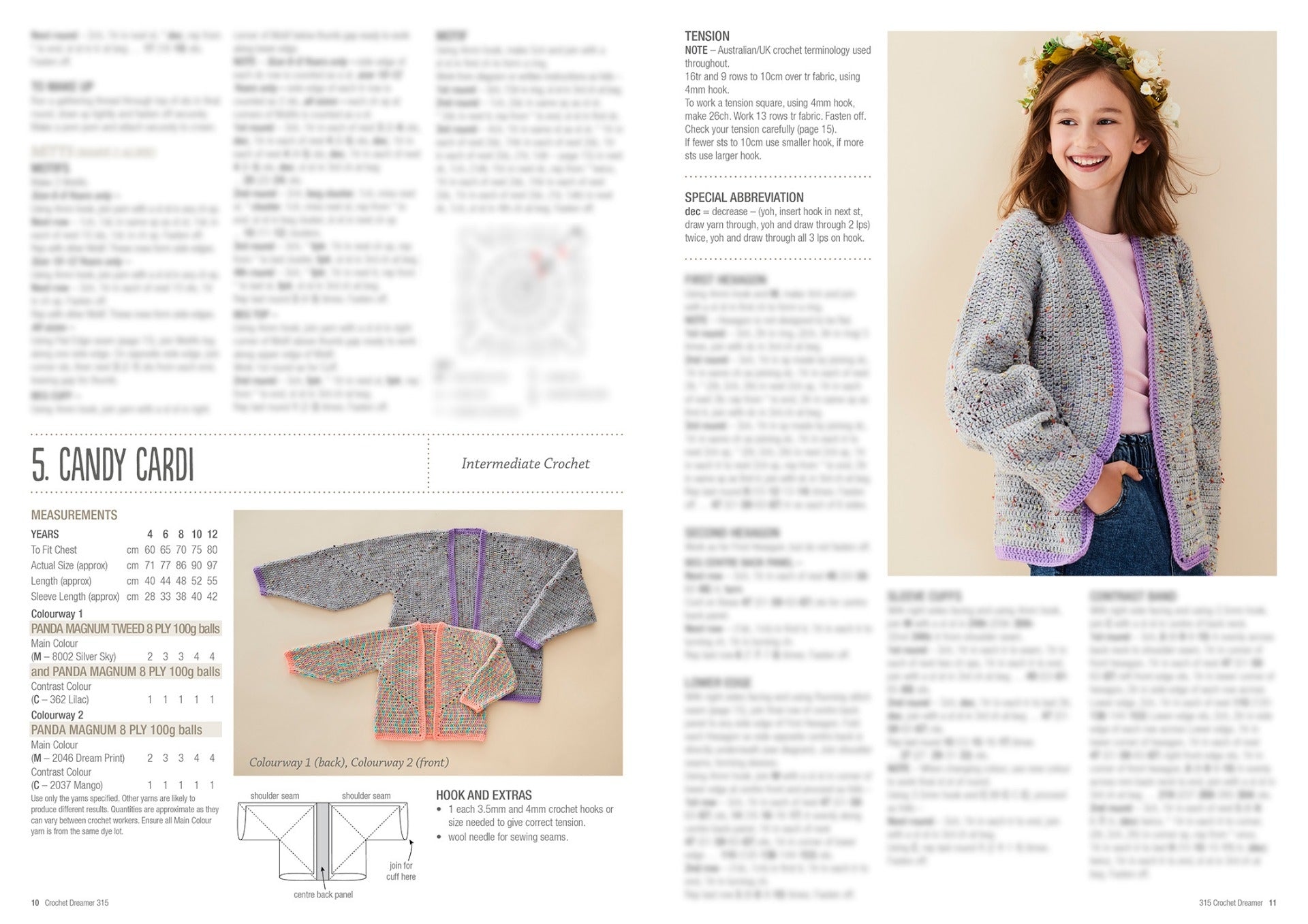 Panda: Crochet Dreamer Pattern Booklet 315