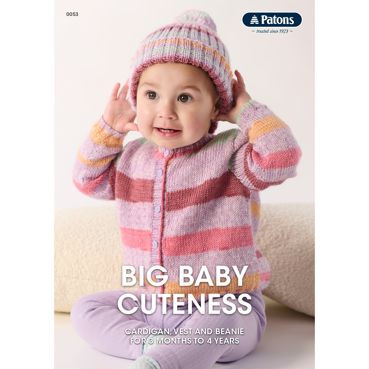 Patons: Big Baby Cuteness Knitting Pattern Booklet 0053