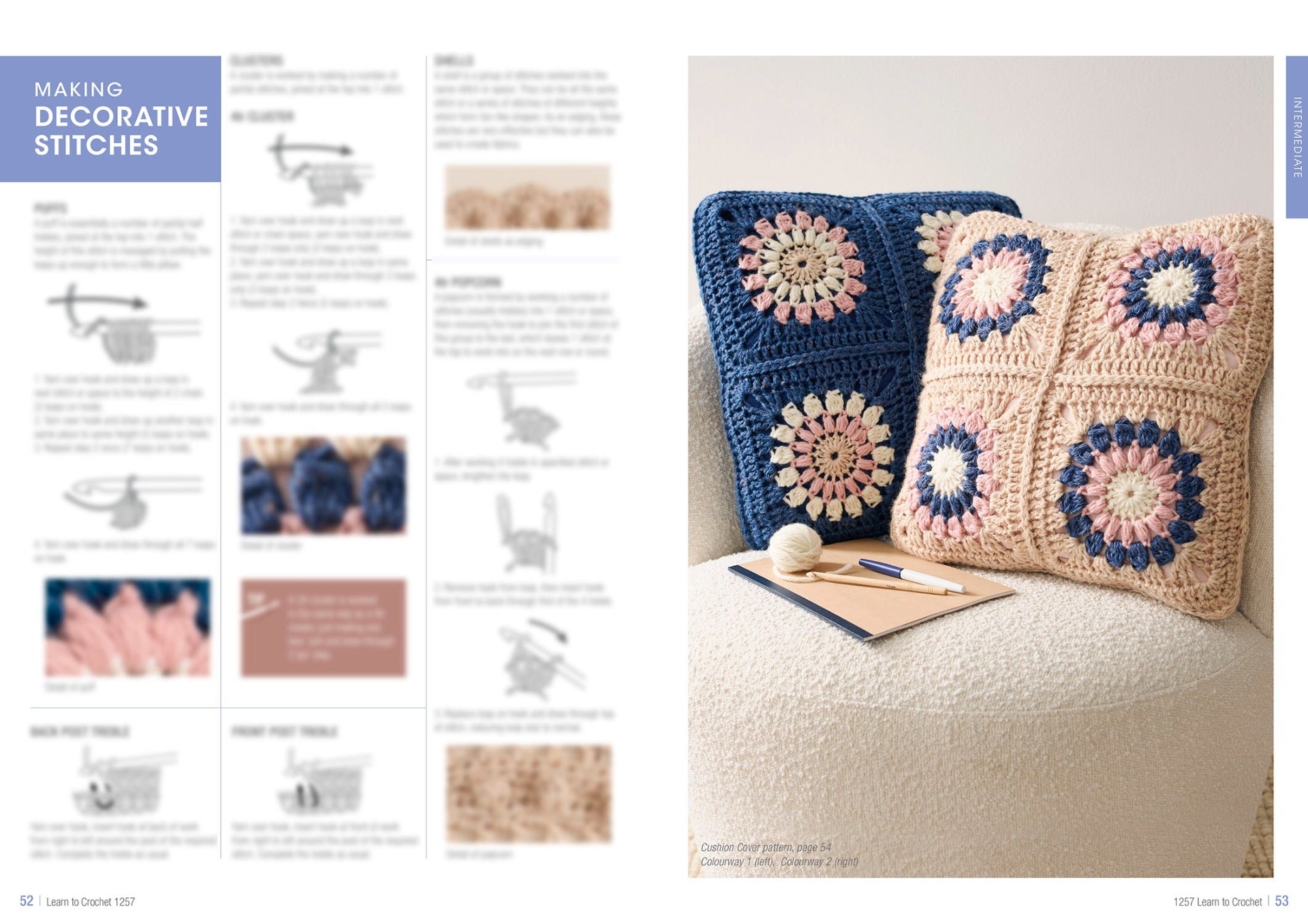 Patons: Learn to Crochet Pattern Booklet 1257