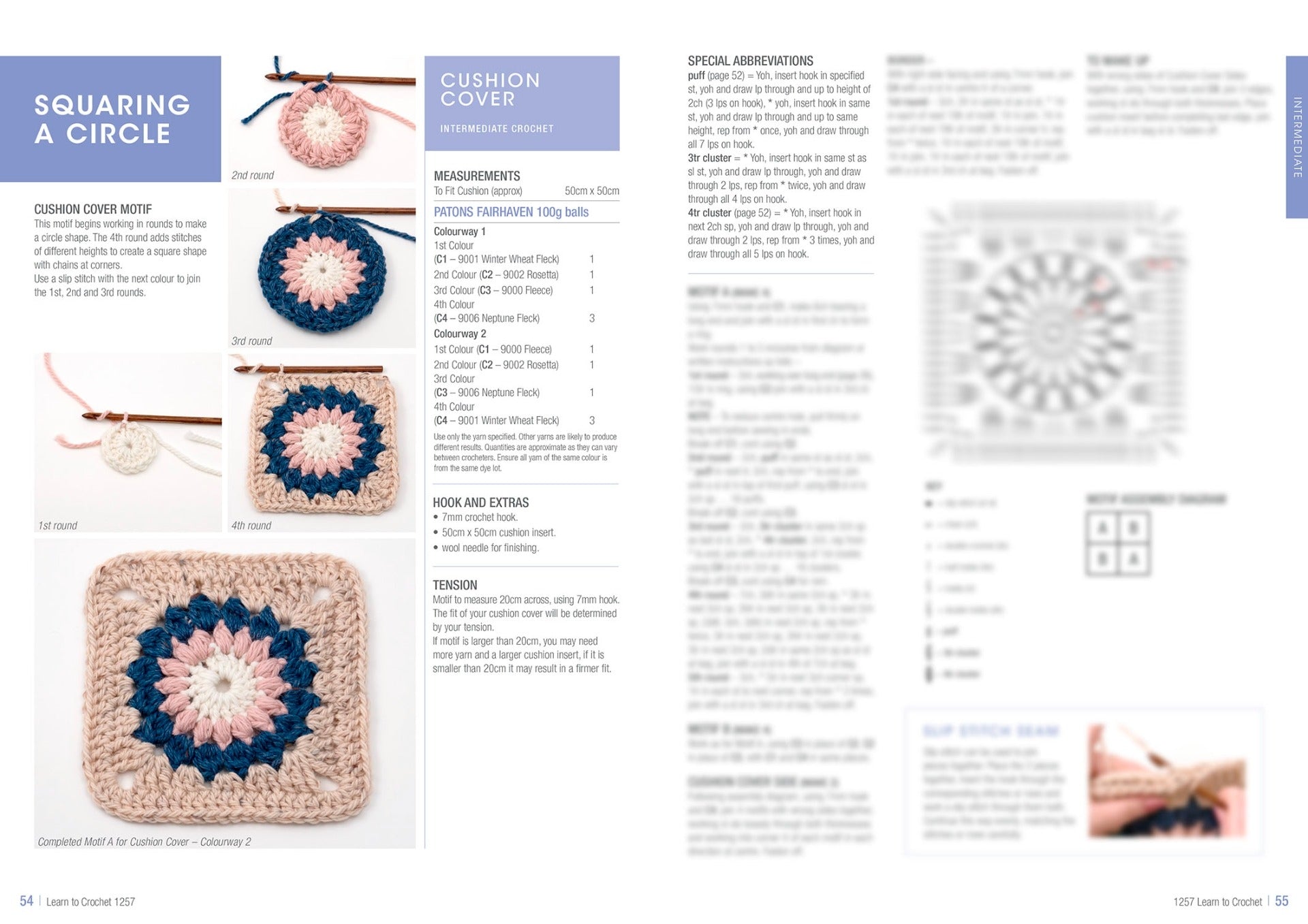 Patons: Learn to Crochet Pattern Booklet 1257