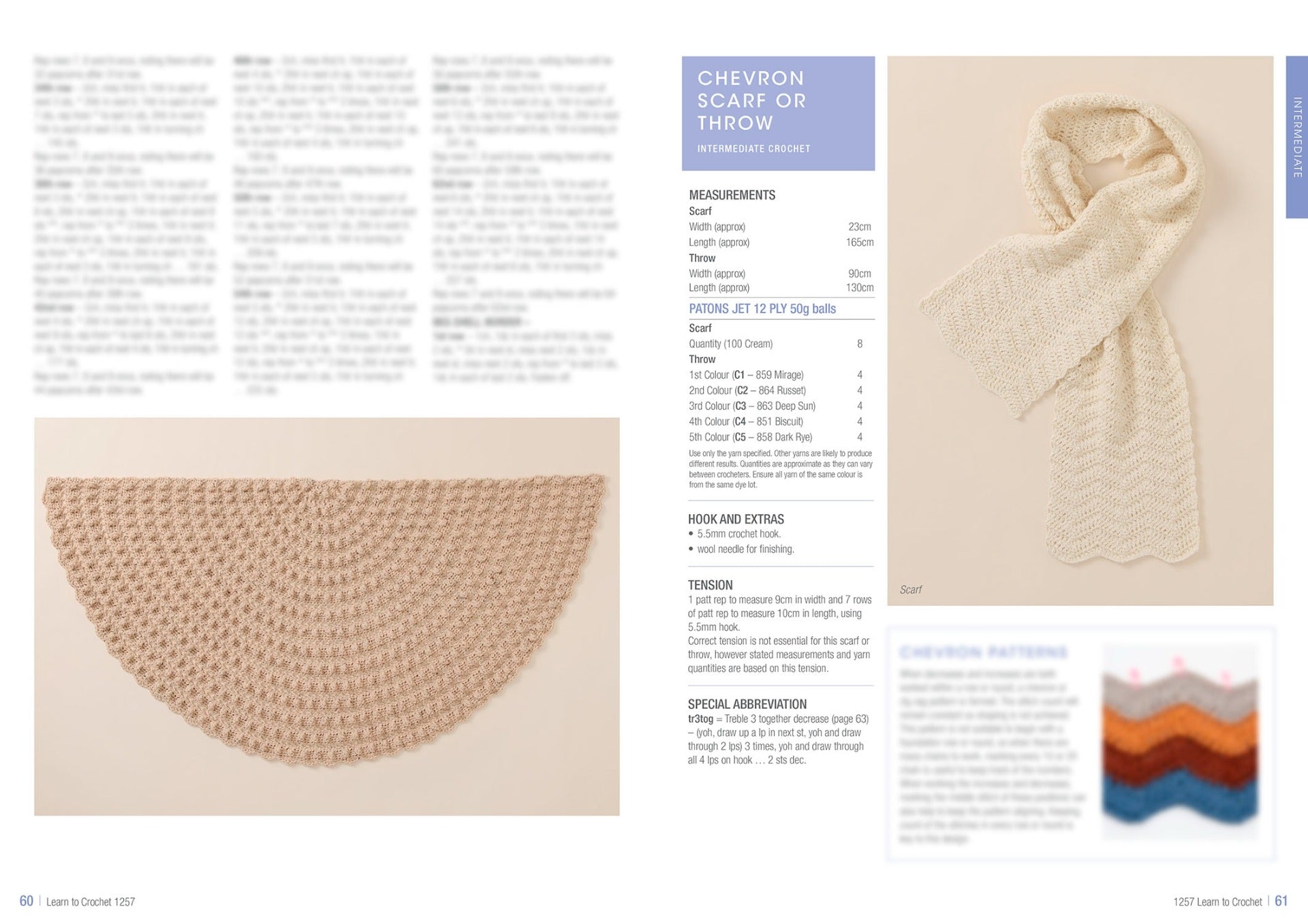 Patons: Learn to Crochet Pattern Booklet 1257