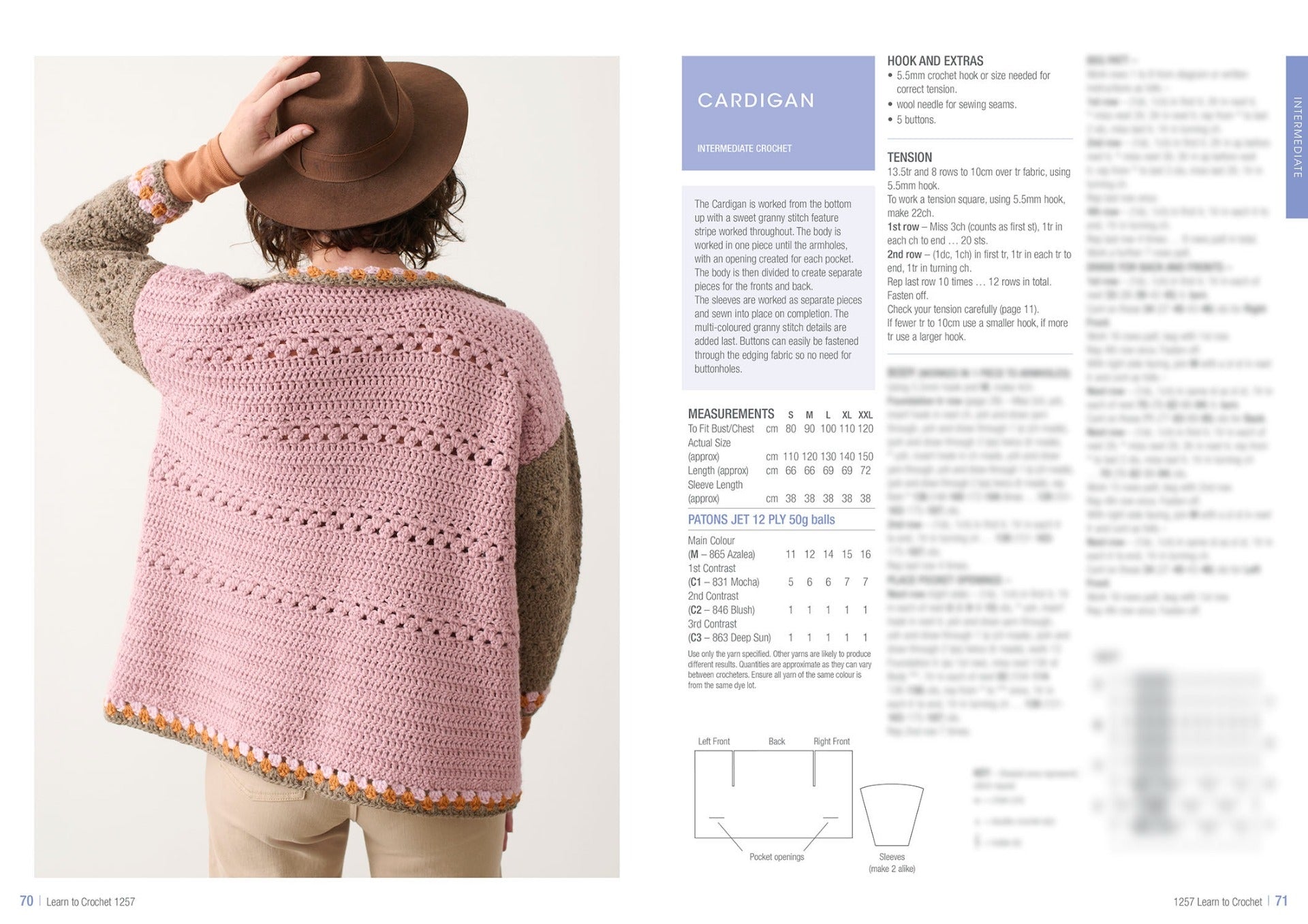 Patons: Learn to Crochet Pattern Booklet 1257