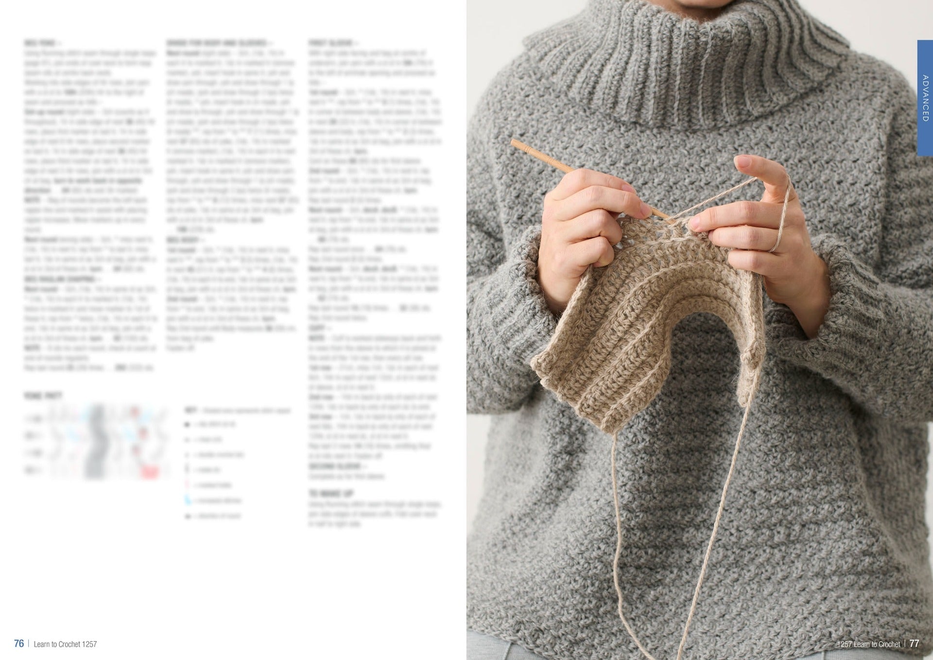 Patons: Learn to Crochet Pattern Booklet 1257