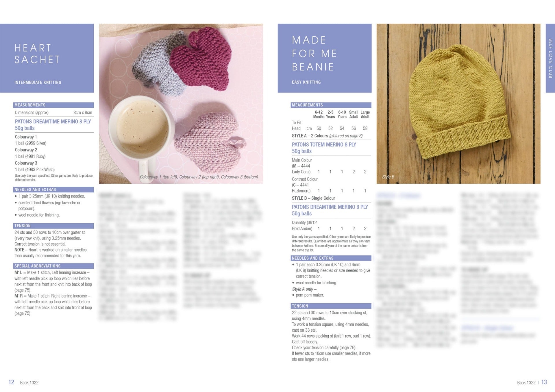 Patons: Big Book of Small Knitting Projects Pattern Booklet 1322