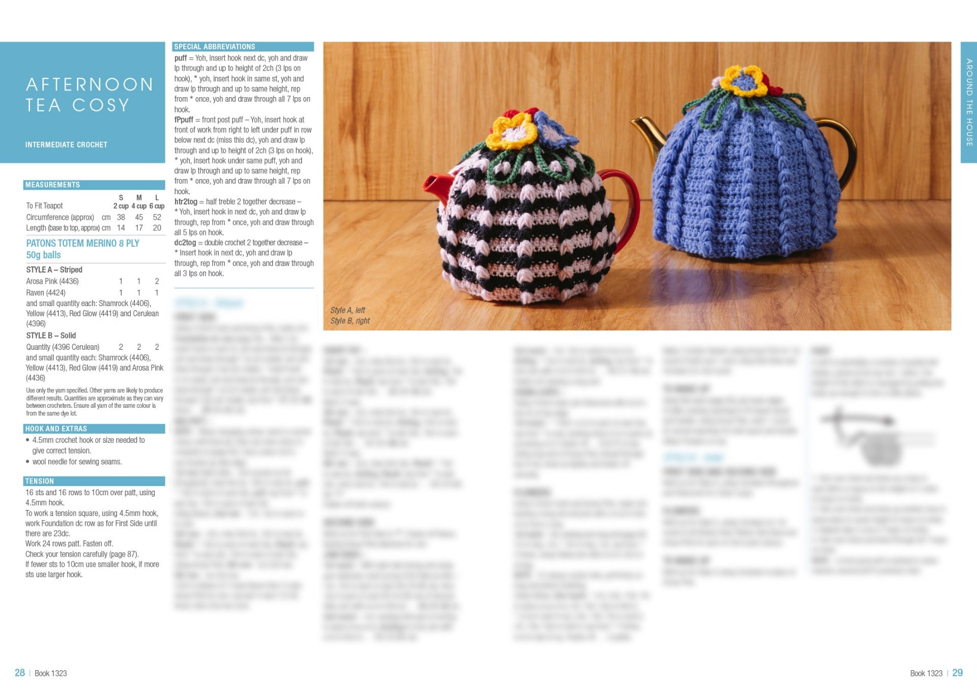 Patons: Big Book of Small Crochet Projects Pattern Booklet 1323