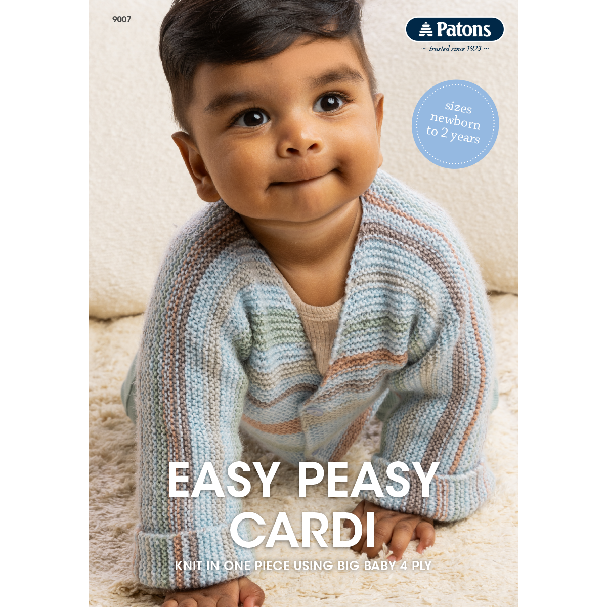 Patons: Easy Peasy Cardi 9007