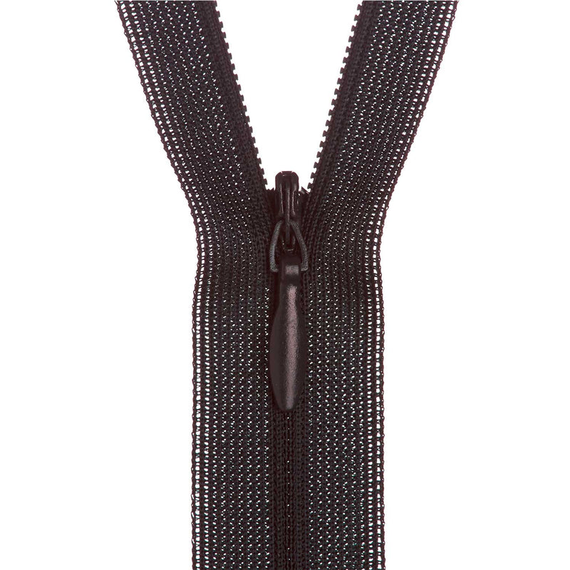 30cm Birch Invisible Zipper Dark Navy