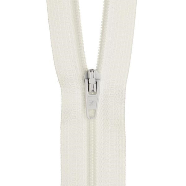 12cm Birch Nylon Dress Zipper White