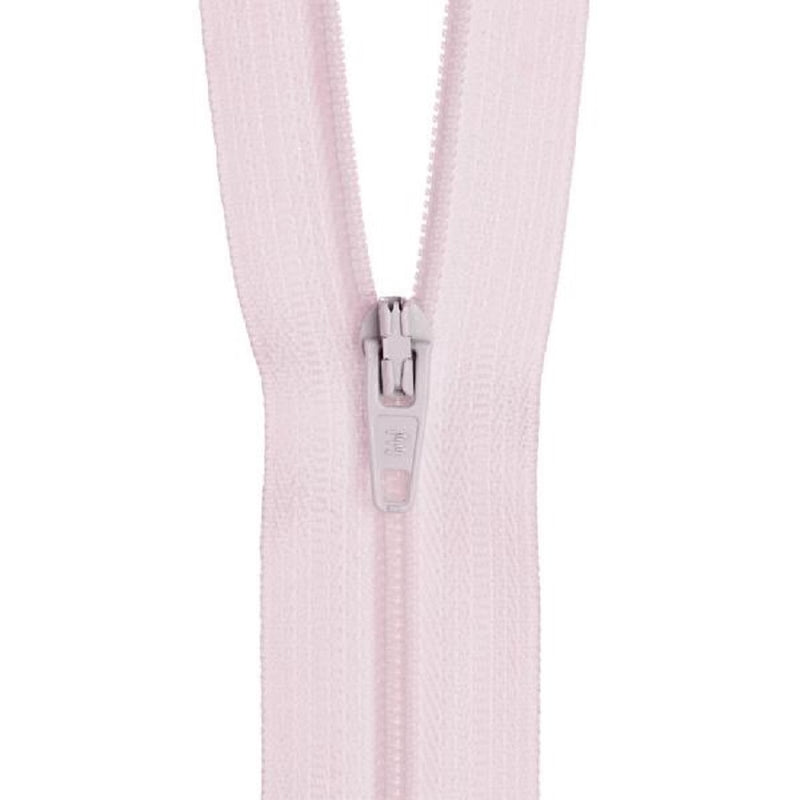 12cm Birch Nylon Dress Zipper Baby Pink