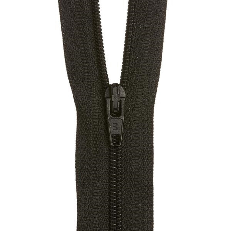 12cm Birch Nylon Dress Zipper Black
