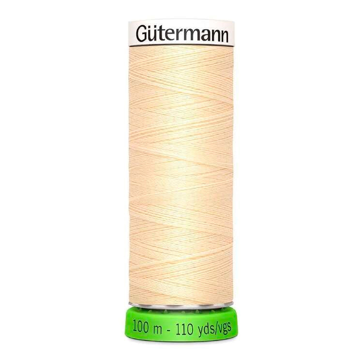 Gutermann Sew-All Polyester rPET Thread 100m/110 yds Col 610 - Parchment