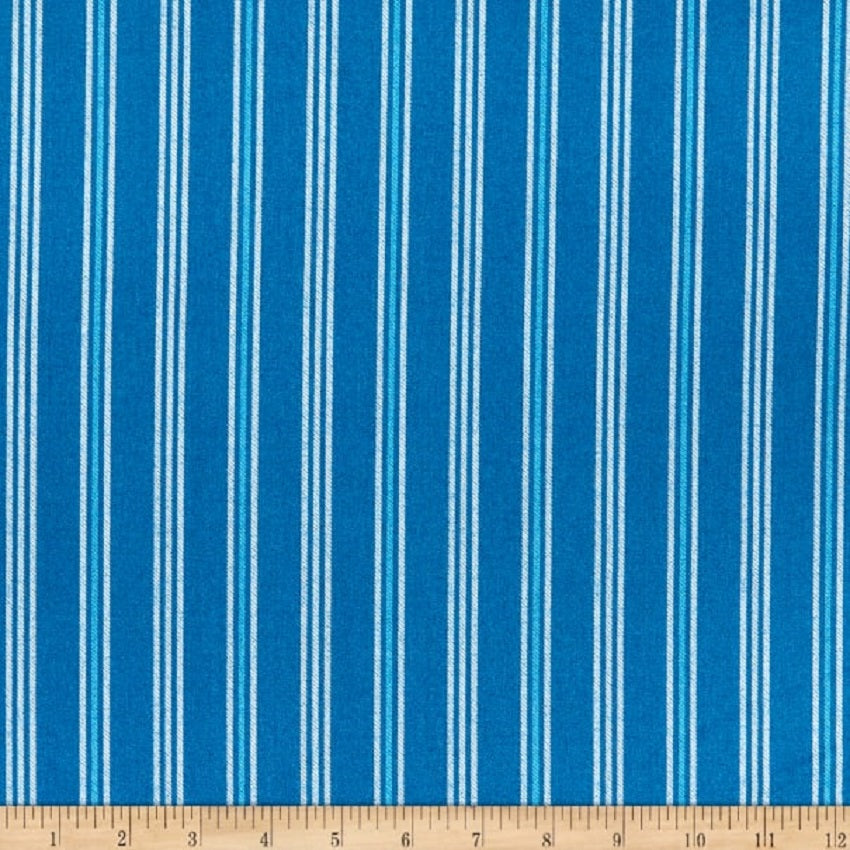 Coastal Stripe on Dark Blue - Thalassophile