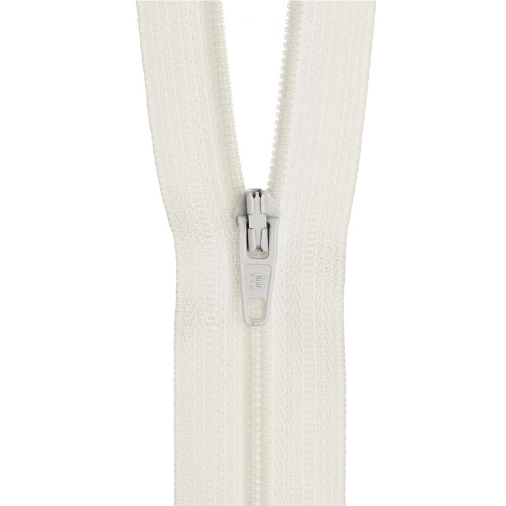 40cm Birch Nylon Dress Zipper White