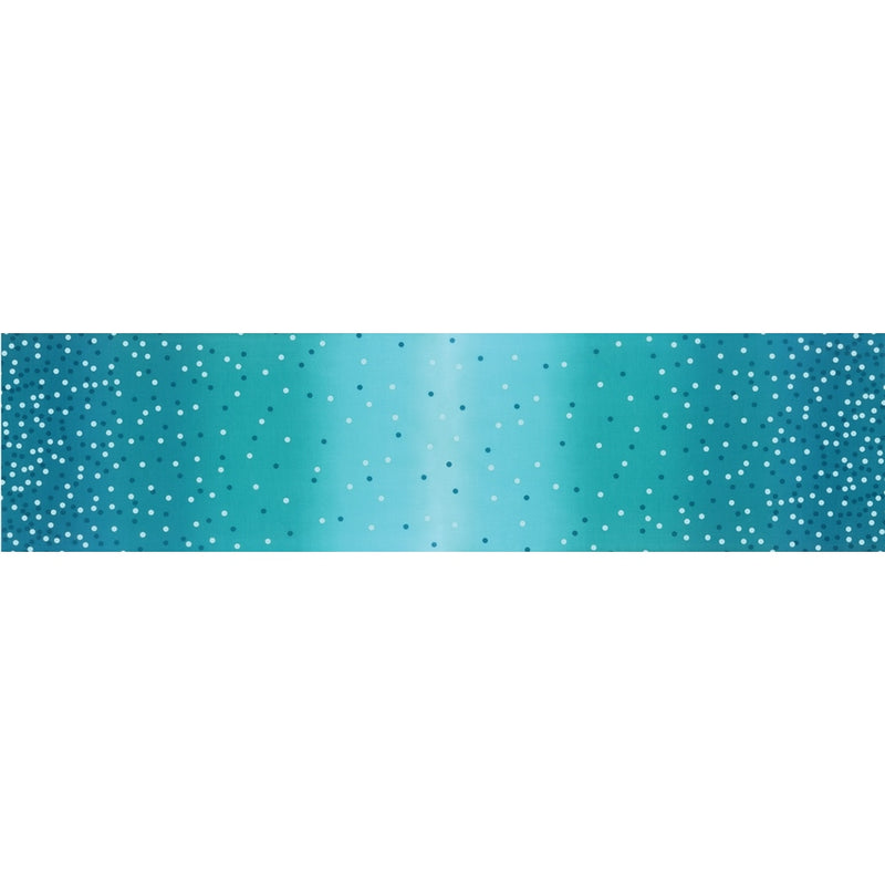 MODA 108" Ombre Confetti Turquoise Wideback