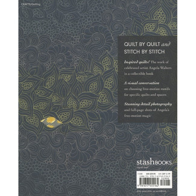 Quilting is my Therapy by Angela Walters (Softcover)