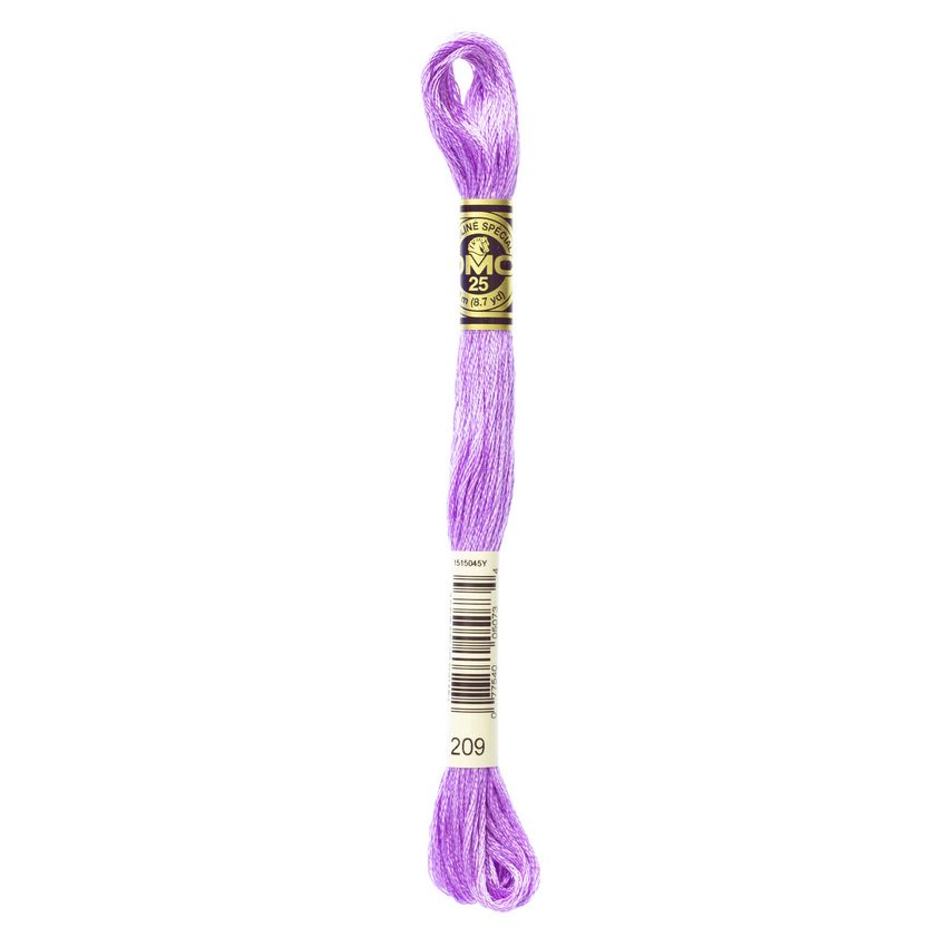 DMC 209 Six Stranded Embroidery Floss Dark Lavender