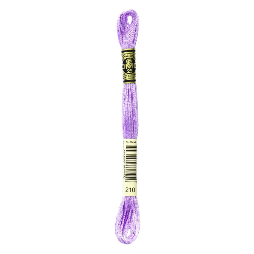 DMC 210 Six Stranded Embroidery Floss Medium Lavender