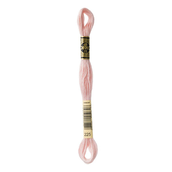 DMC 225 Six Stranded Embroidery Floss Ultra Very Light Shell Pink
