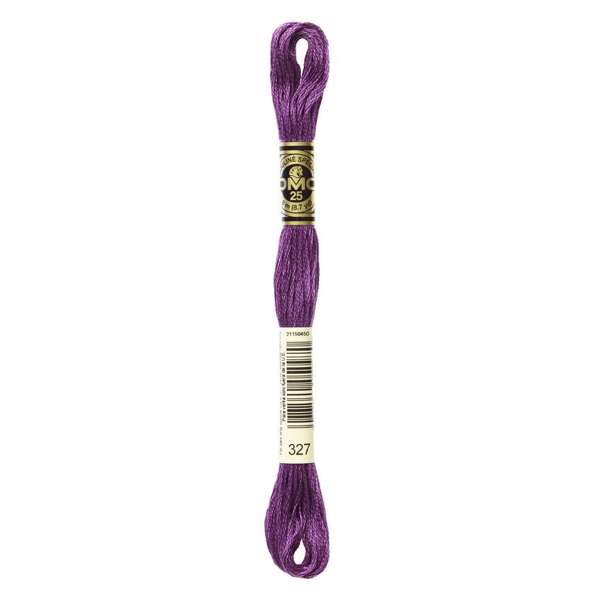 DMC 327 Six Stranded Embroidery Floss Dark Violet