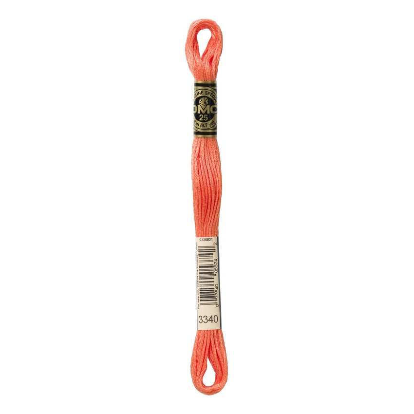 DMC 3340 Six Stranded Embroidery Floss Medium Apricot