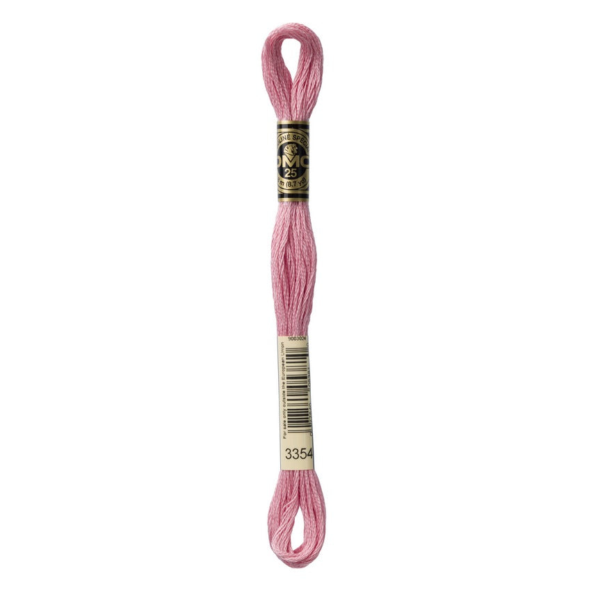 DMC 3354 Six Stranded Embroidery Floss Light Dusty Rose