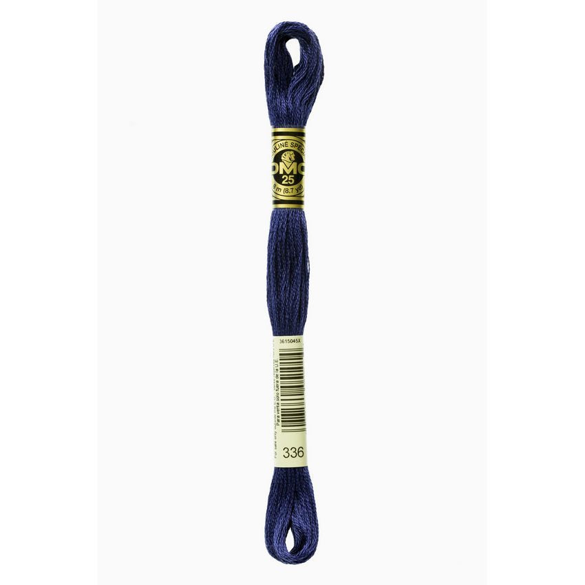 DMC 336 Six Stranded Embroidery Floss Navy Blue