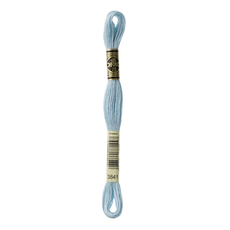  DMC 3841 Six Stranded Embroidery Floss Pale Baby Blue