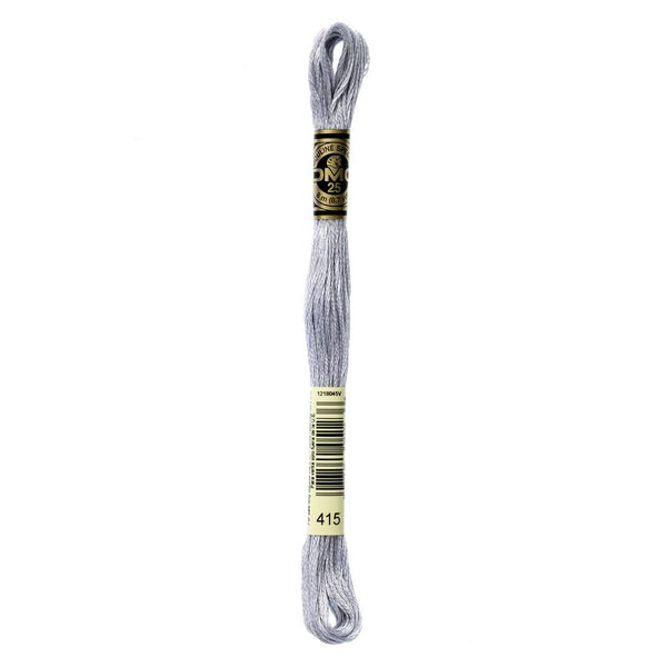 DMC 415 Six Stranded Embroidery Floss Pearl Gray