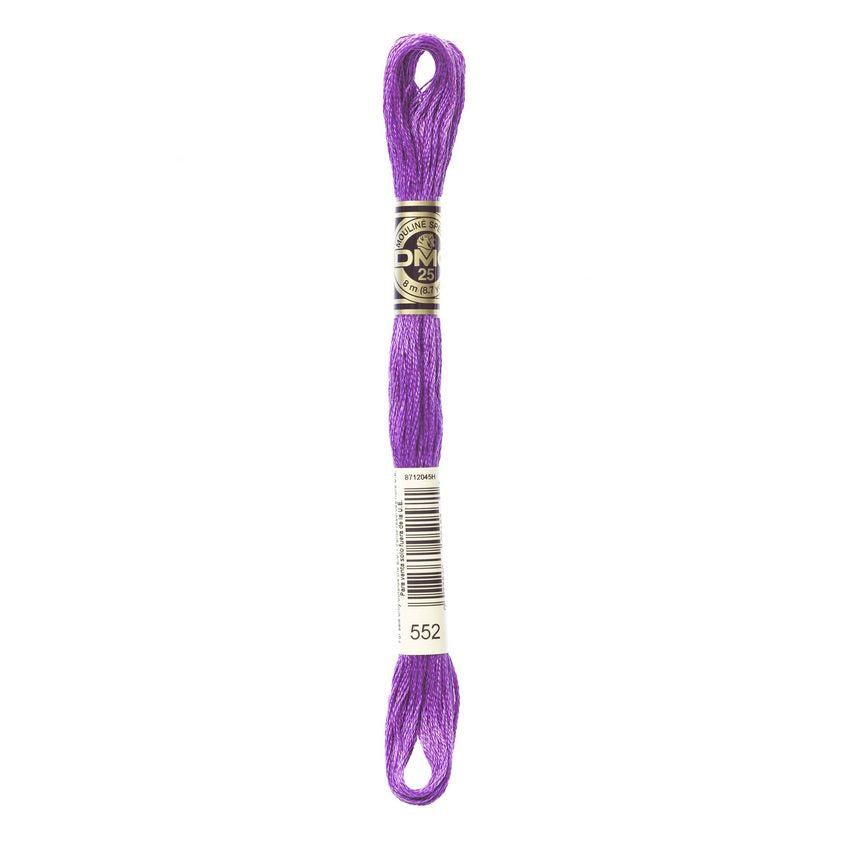 DMC 552 Six Stranded Embroidery Floss Medium Violet