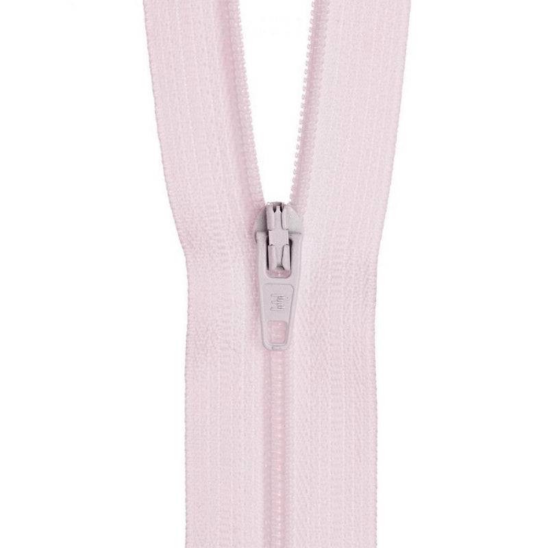 18cm Birch Nylon Dress Zipper Baby Pink