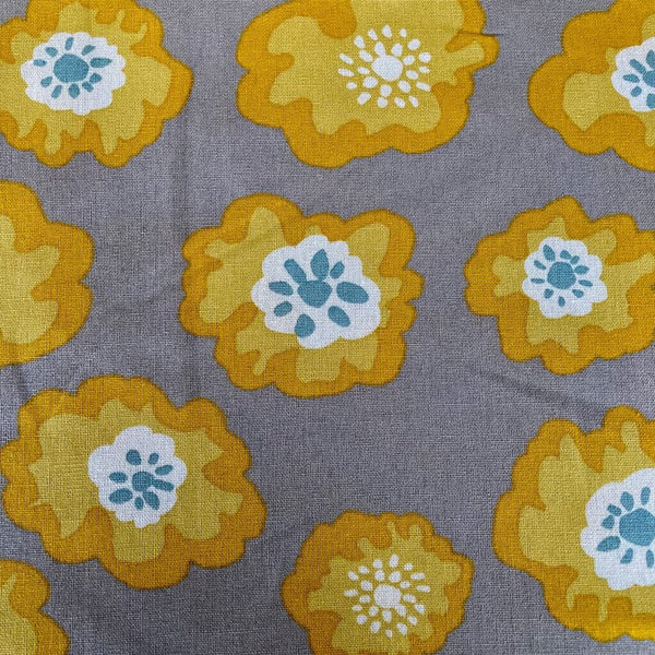 KOIZUMI Fabrics: Le Depalt Scandanavian Floral in Yellow