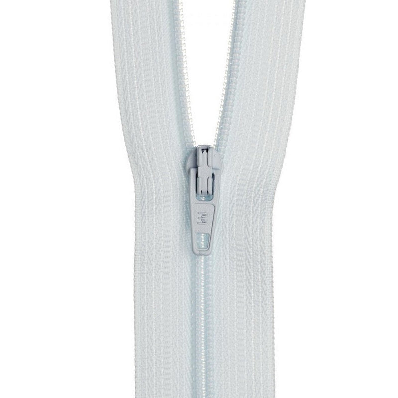 46cm Birch Nylon Dress Zipper Ice Blue