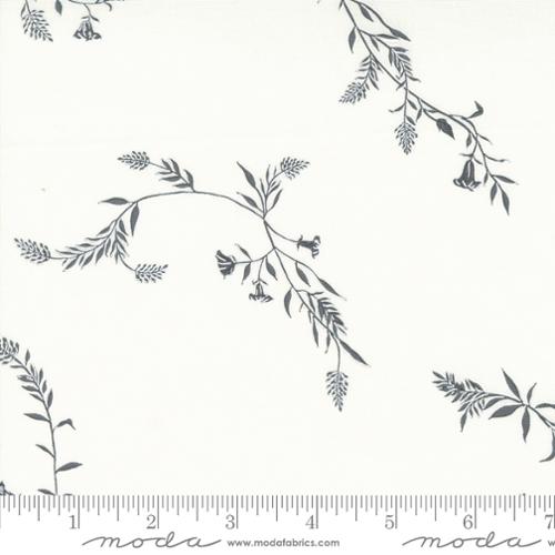 Holly Taylor - Silhouettes Northwoods Trailing Vines Floral Cream from Moda Fabrics 6931 16
