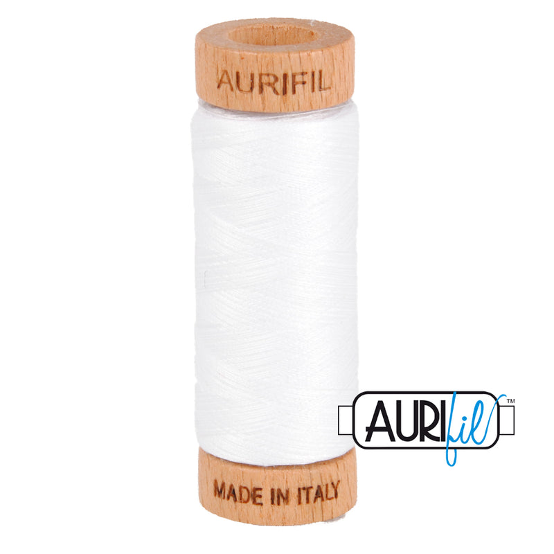 Aurifil Cotton Mako 2024 True White