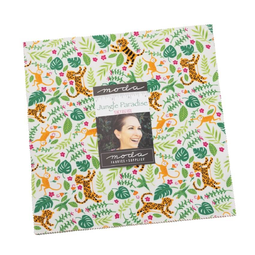 MODA LAYER CAKE: Jungle Paradise by Stacy Iest Hsu