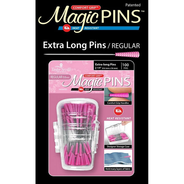 Magic Pins Extra Long Regular 100pc
