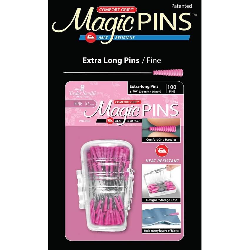 Magic Pins Extra Long Fine 100pc