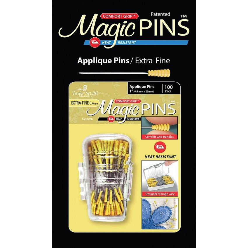 Magic Pins Applique Extra Fine 100pc