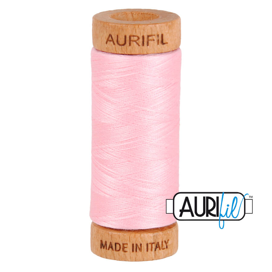 Aurifil Cotton Mako 2423 Baby Pink