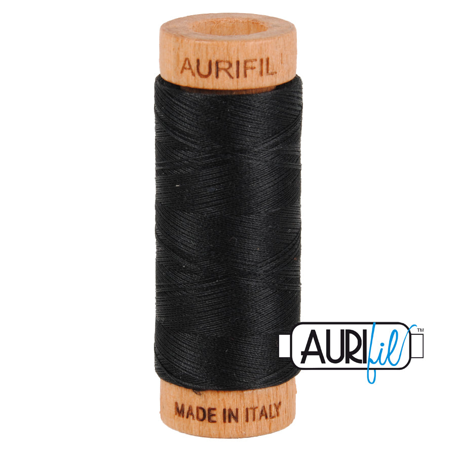 Aurifil Cotton Mako 2692 Black