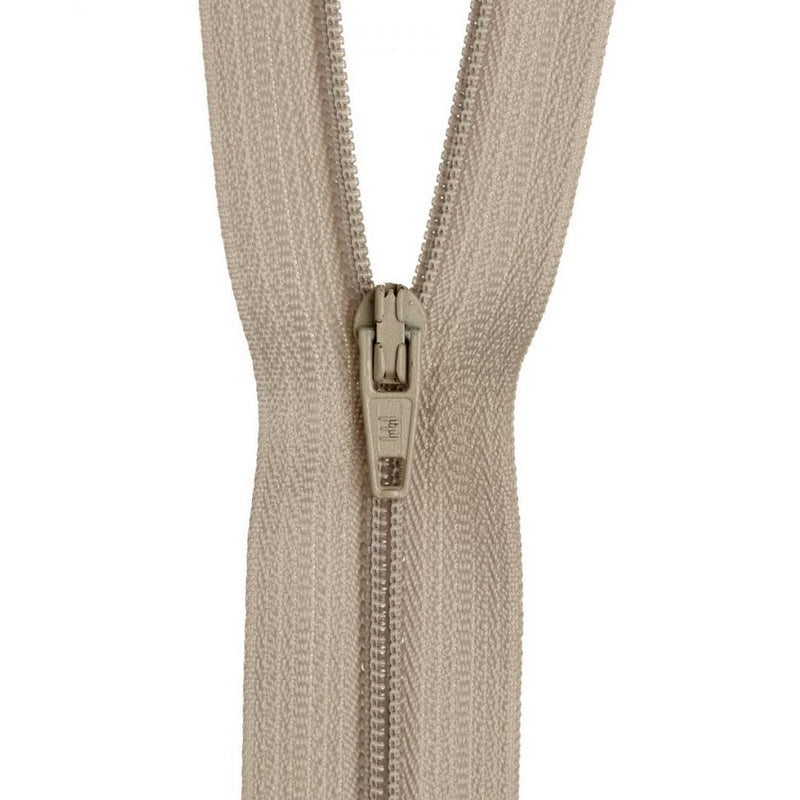 15cm Birch Nylon Dress Zipper Smoke Grey