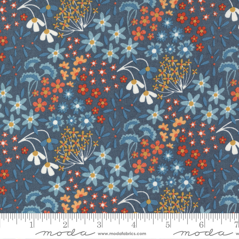 BasicGrey - Nutmeg - Blessed Evening - Moda Fabrics 30702 12