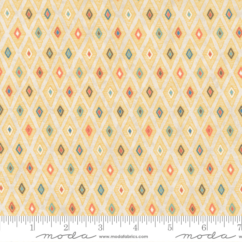 BasicGrey - Nutmeg - Cozy Checks Bark - Moda Fabrics 30706 13