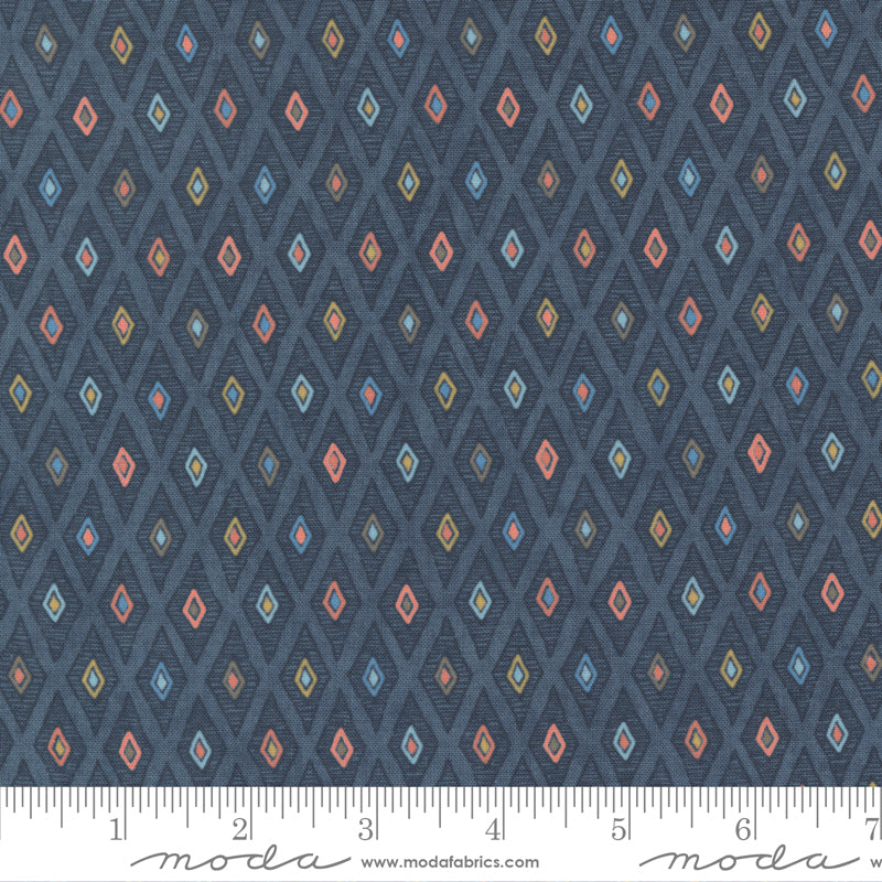 BasicGrey - Nutmeg - Cozy Checks Evening - Moda Fabrics 30706 15