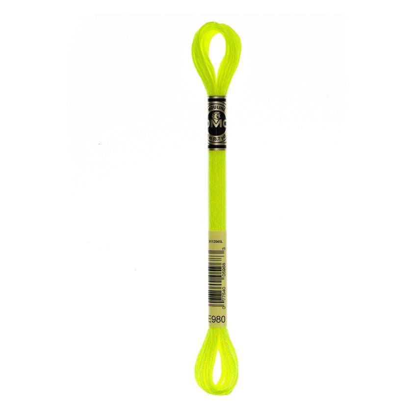 DMC Light Effects E980 Neon Yellow Fluorescent