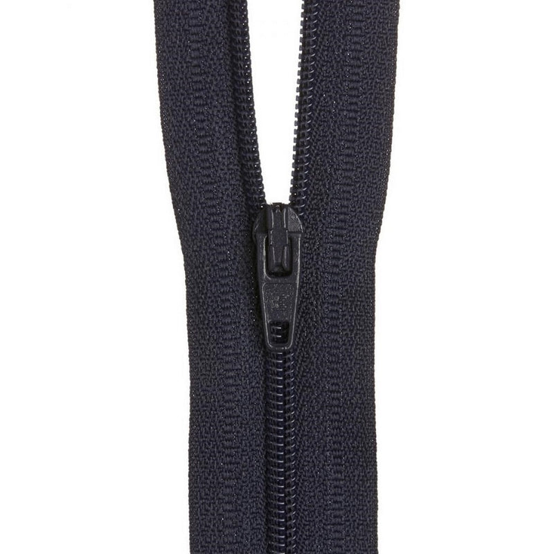 18cm Birch Nylon Dress Zipper Dark Blue