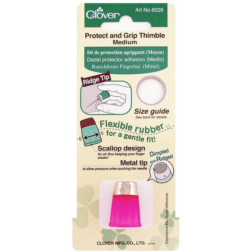 Clover Protect and Grip Thimble Medium